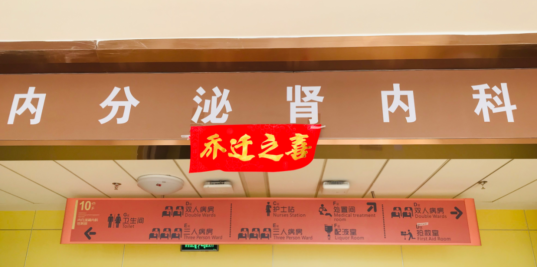 內(nèi)分泌腎內(nèi)科搬遷至醫(yī)院新大樓十層，全新的環(huán)境不一樣的就醫(yī)體驗(yàn)！